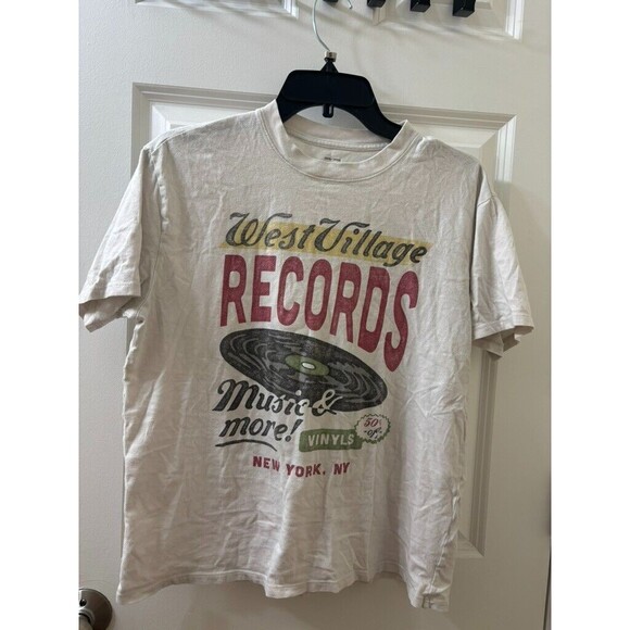 Abercrombie & Fitch Y2K WEST VILLAGE RECORDS SIZE XS